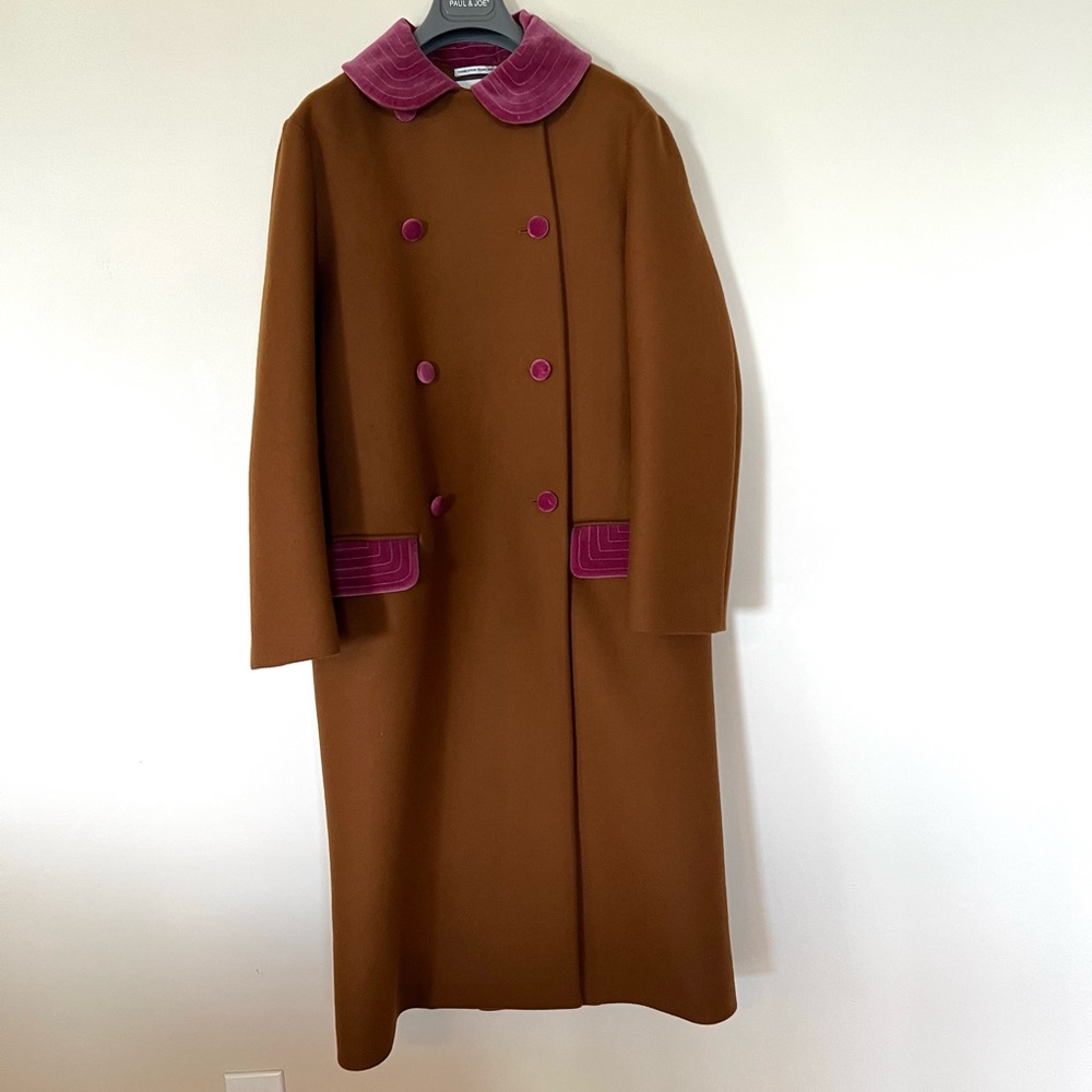 Paul & Joe long wool coat